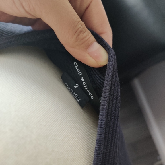 Club monaco dress zipper back - Picture 3 of 7